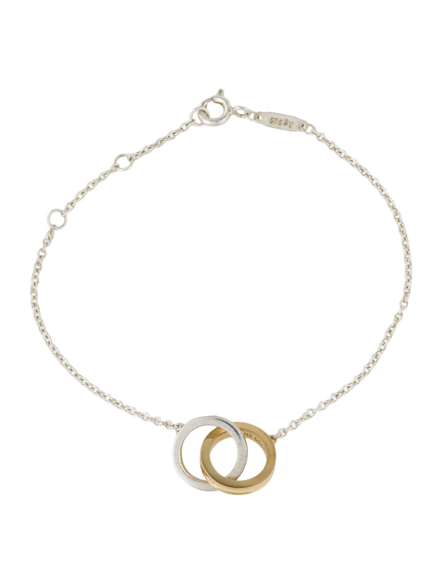 Tiffany & Co. Interlocking Circles Chain Bracelet