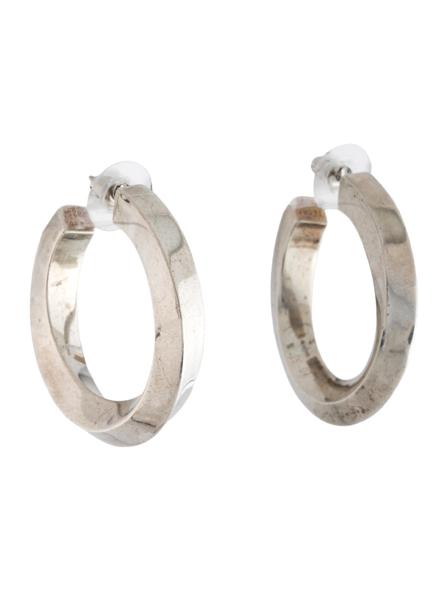 Tiffany & Co. Square Twist Hoop Earrings