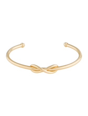Tiffany & Co. 18K Infinity Cuff Bracelet