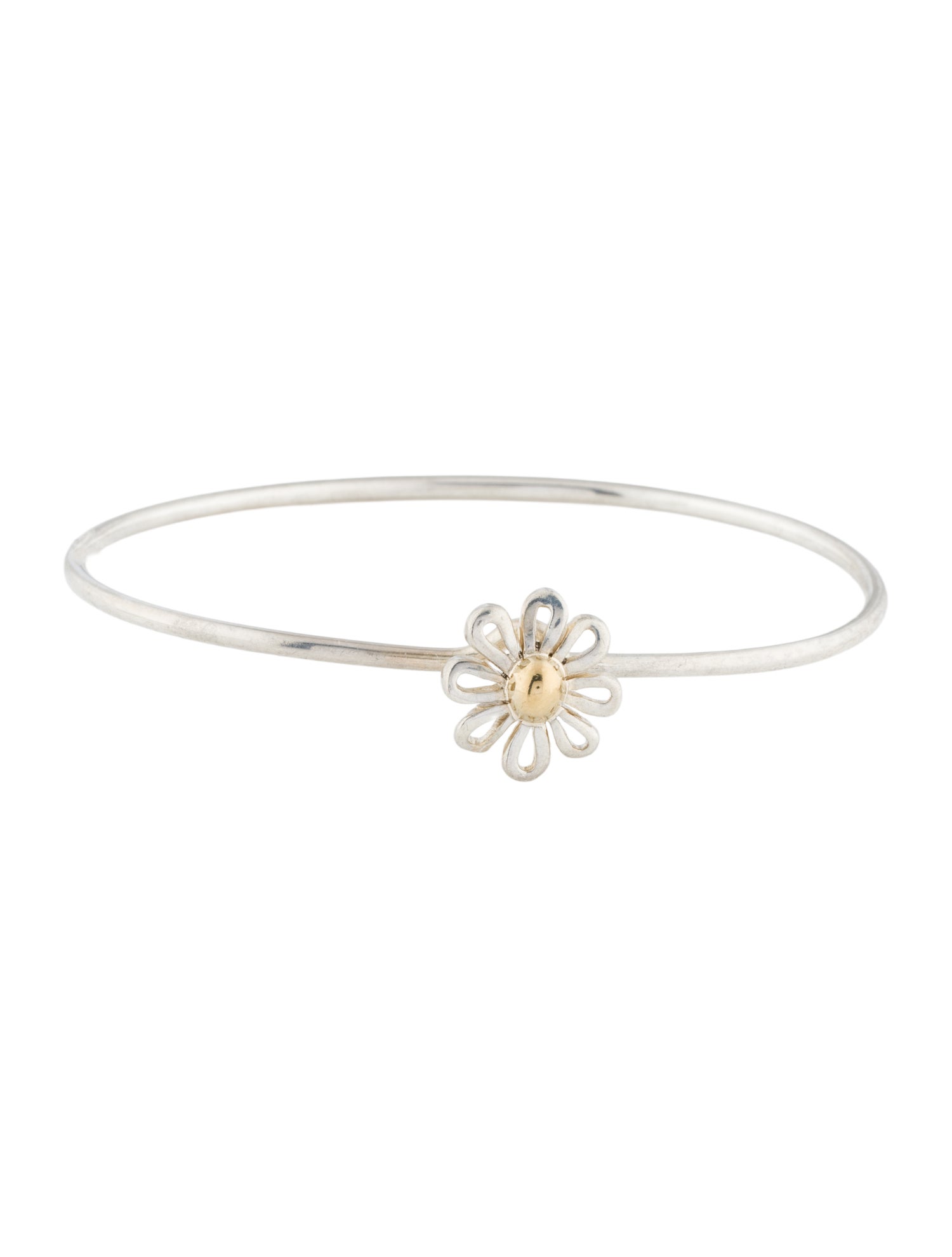 Tiffany & Co. Two-Tone Daisy Hook Bracelet
