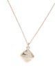 Tiffany & Co. 1837 Square Pendant Necklace