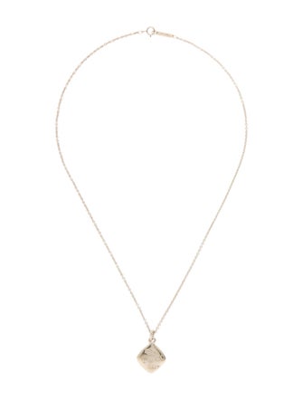 Tiffany & Co. 1837 Square Pendant Necklace
