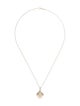 Tiffany & Co. 1837 Square Pendant Necklace