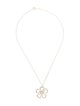 Tiffany & Co. Stencil Flower Pendant Necklace