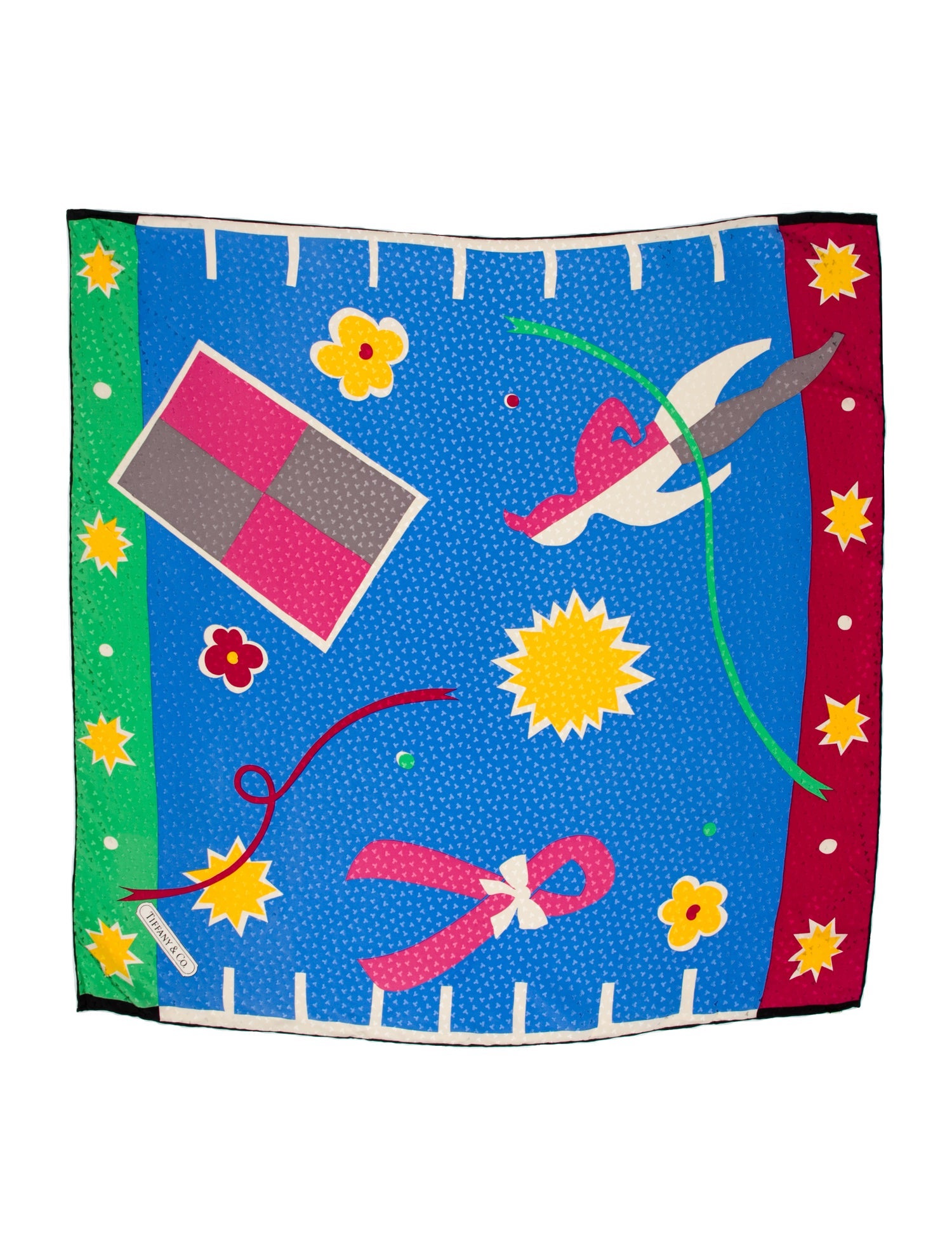 Tiffany & Co. Silk Printed Scarf