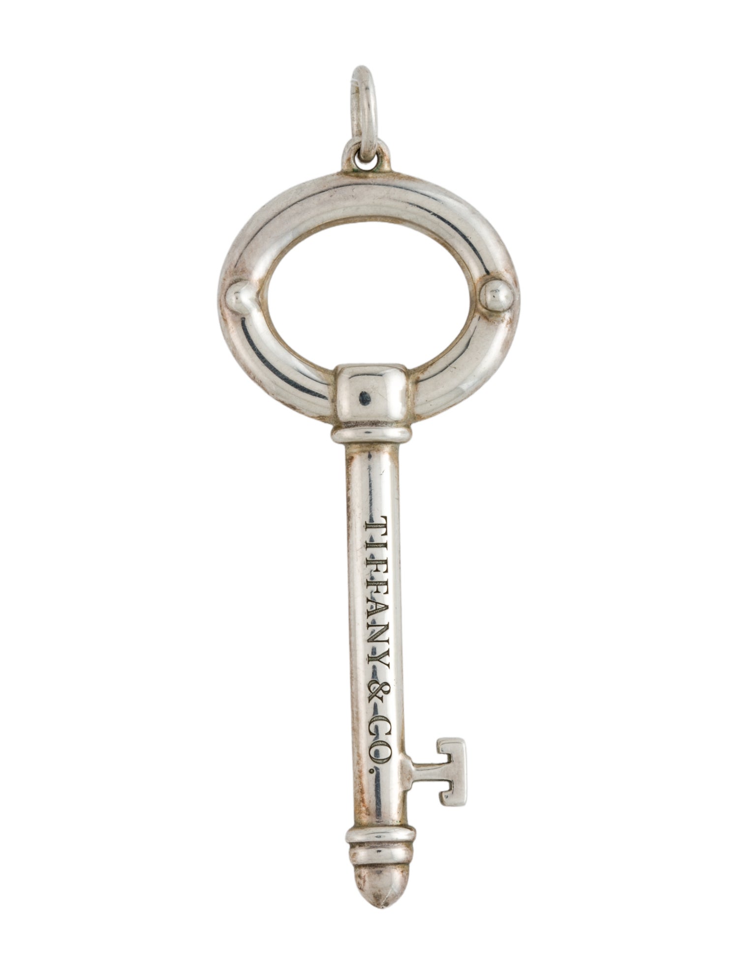Tiffany & Co. Oval Key Pendant