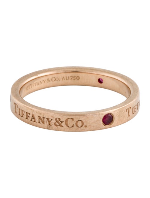 Tiffany & Co. 18K Ruby T&CO.® Band Ring