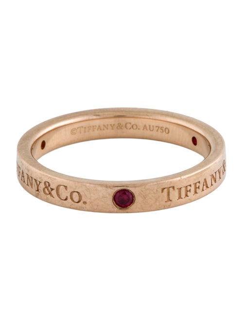 Tiffany & Co. 18K Ruby T&CO.® Band Ring