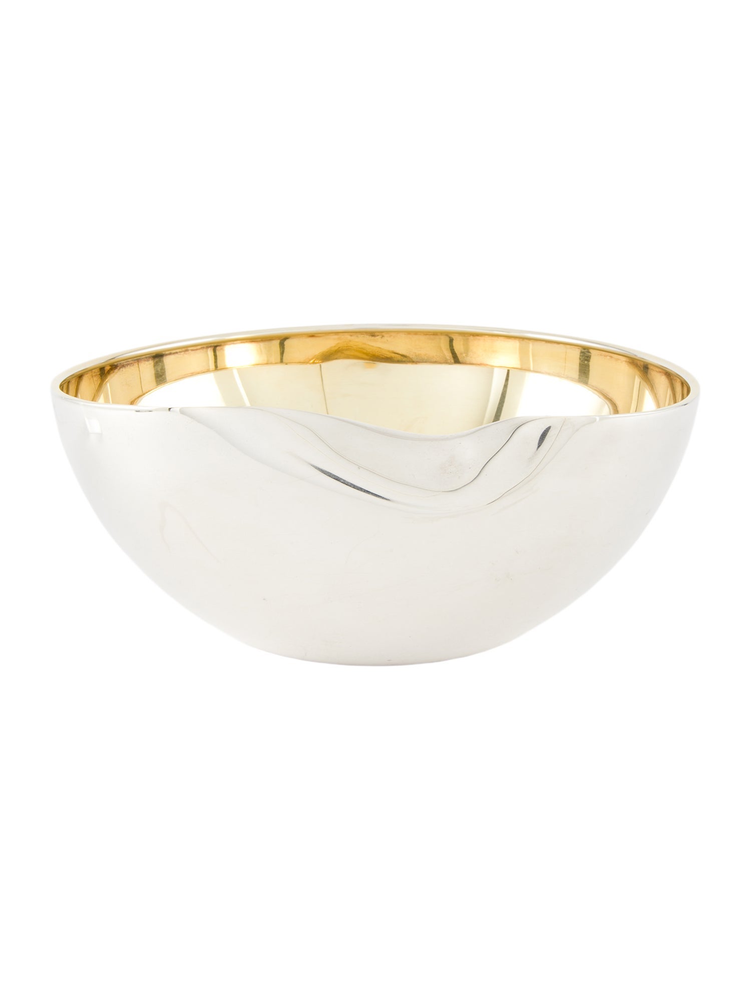 Tiffany & Co. Sterling Silver Elsa Peretti Thumbprint Bowl