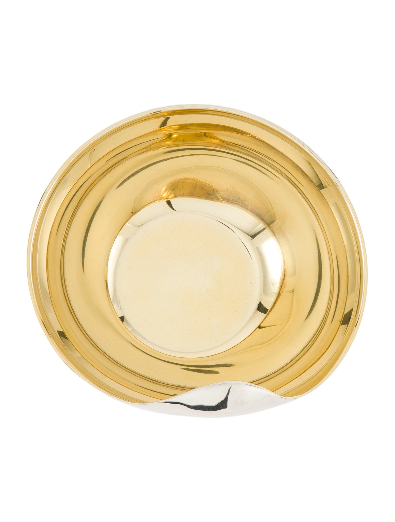 Tiffany & Co. Sterling Silver Elsa Peretti Thumbprint Bowl