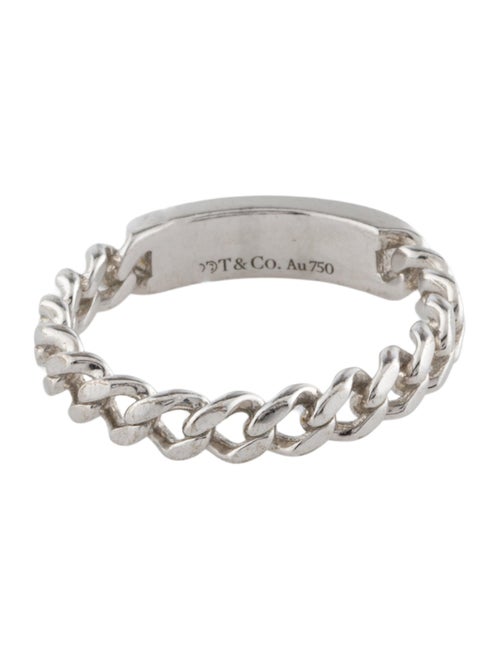 Tiffany & Co. 18K Diamond Chain Link Band