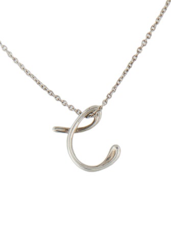 Tiffany & Co. Tiffany & Co. Small 'C' Alphabet Pendant Necklace
