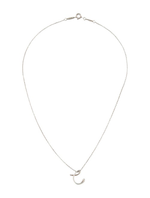 Tiffany & Co. Tiffany & Co. Small 'C' Alphabet Pendant Necklace