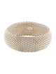 Tiffany & Co. Somerset Wide Mesh Bracelet