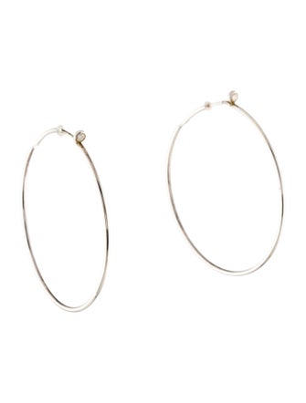 Tiffany & Co. Diamond Hoop Earrings