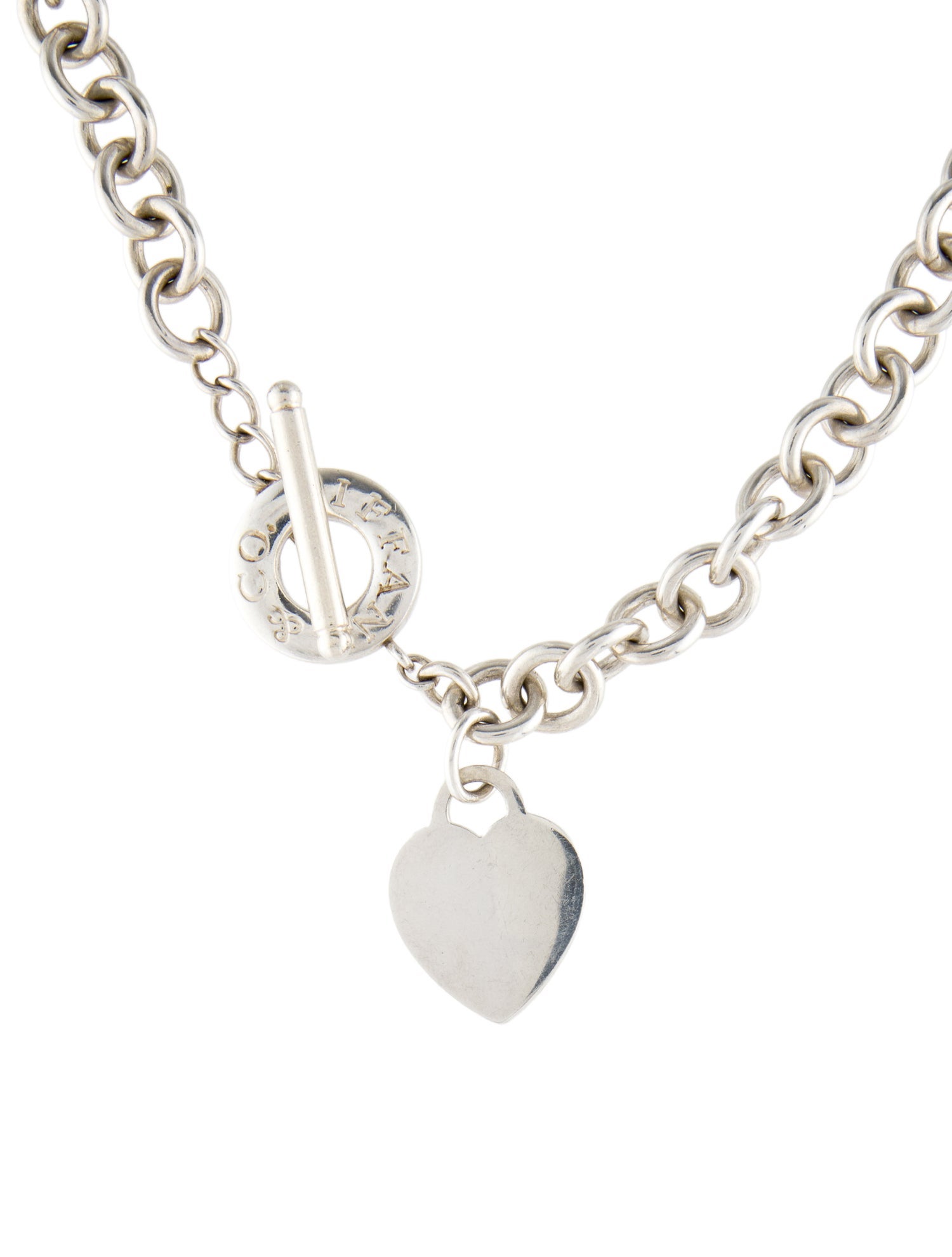 Tiffany & Co. Heart Tag Toggle Necklace