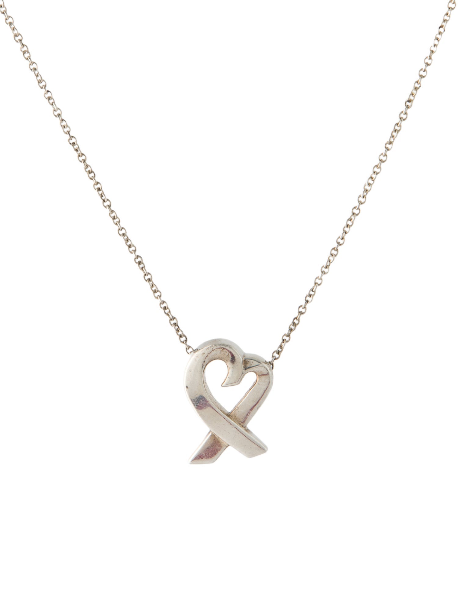 Tiffany & Co. Loving Heart Pendant Necklace