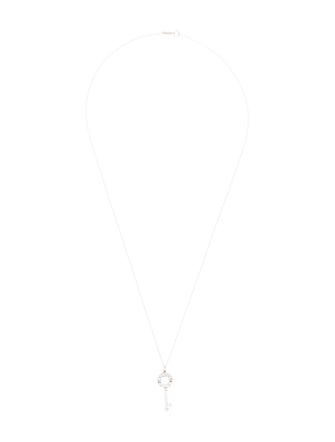 Tiffany & Co. 18K Diamond Tiffany Keys Atlas Necklace Pendant