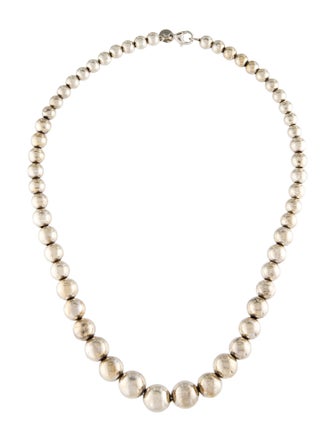 Tiffany & Co. Graduated Ball Necklace