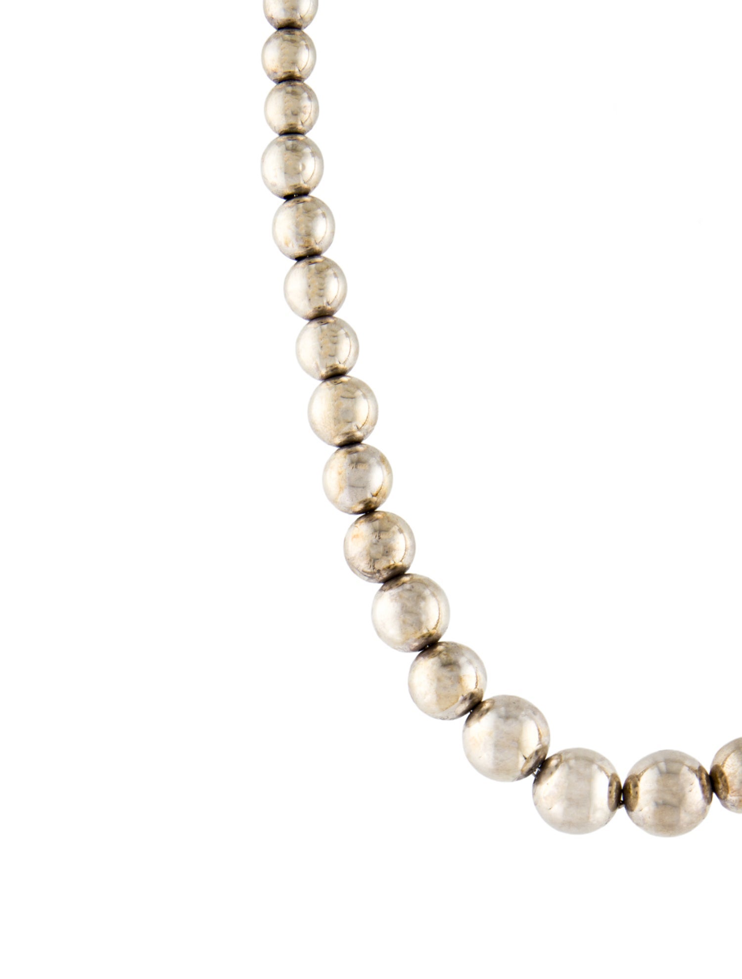 Tiffany & Co. Graduated Ball Necklace
