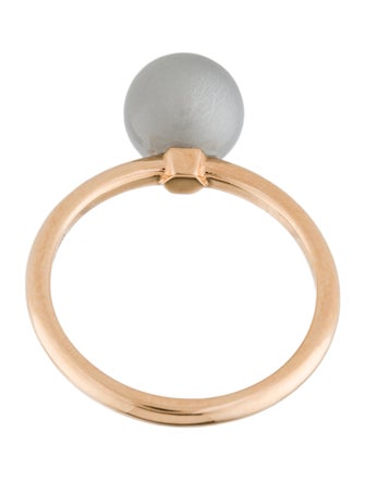 Tiffany & Co. 18K Moonstone Ball Ring