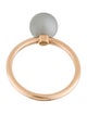 Tiffany & Co. 18K Moonstone Ball Ring
