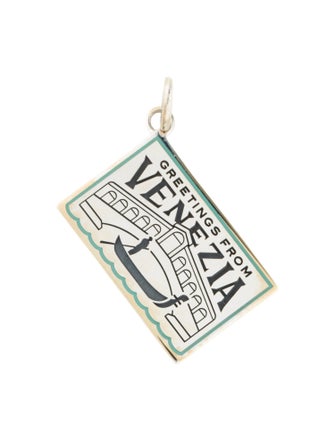 Tiffany & Co. Enamel 'Greetings From Venezia' Postcard