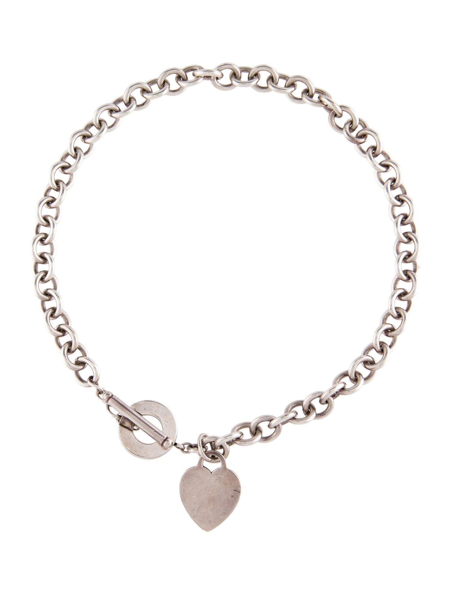 Tiffany & Co. Heart Tag Toggle Necklace