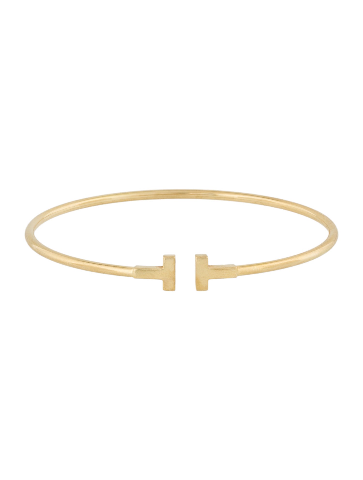 Tiffany & Co. 18K Tiffany T Bracelet