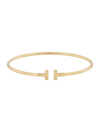 Tiffany & Co. 18K Tiffany T Bracelet
