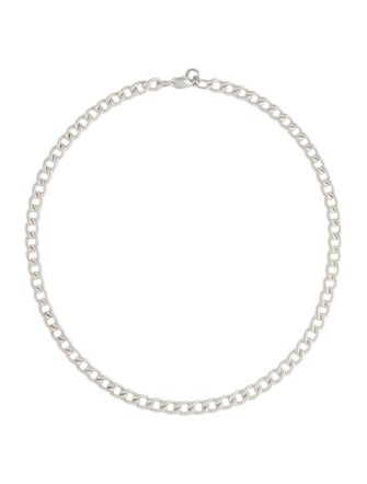 Tiffany & Co. Twist Oval Link Chain Necklace