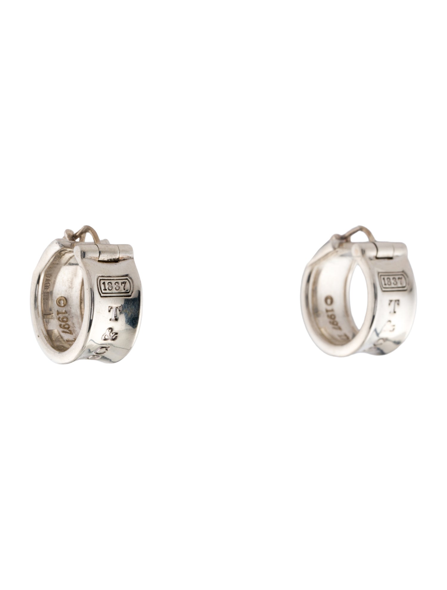 Tiffany & Co. 1837® Wide Hoop Earrings