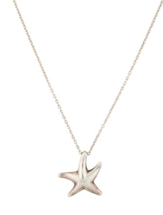 Tiffany & Co. Starfish Pendant Necklace