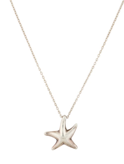 Tiffany & Co. Starfish Pendant Necklace