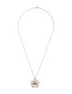 Tiffany & Co. Stencil Flower Pendant Necklace