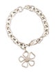 Tiffany & Co. Open Flower Charm Bracelet