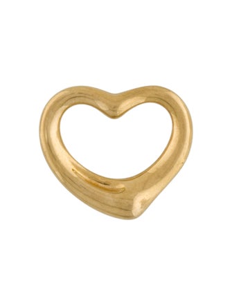 Tiffany & Co. 18K Open Heart Pendant