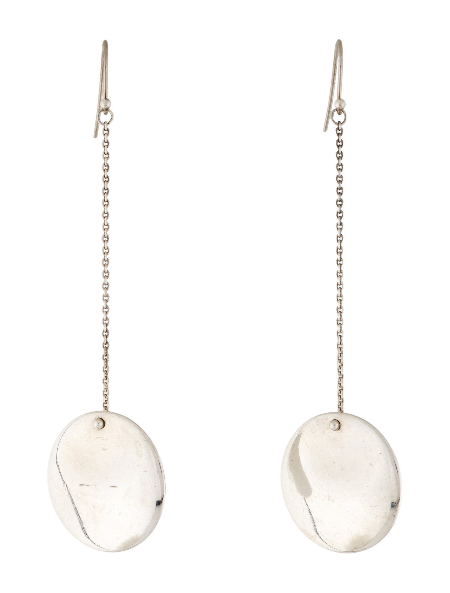 Tiffany & Co. Disc Drop Earrings