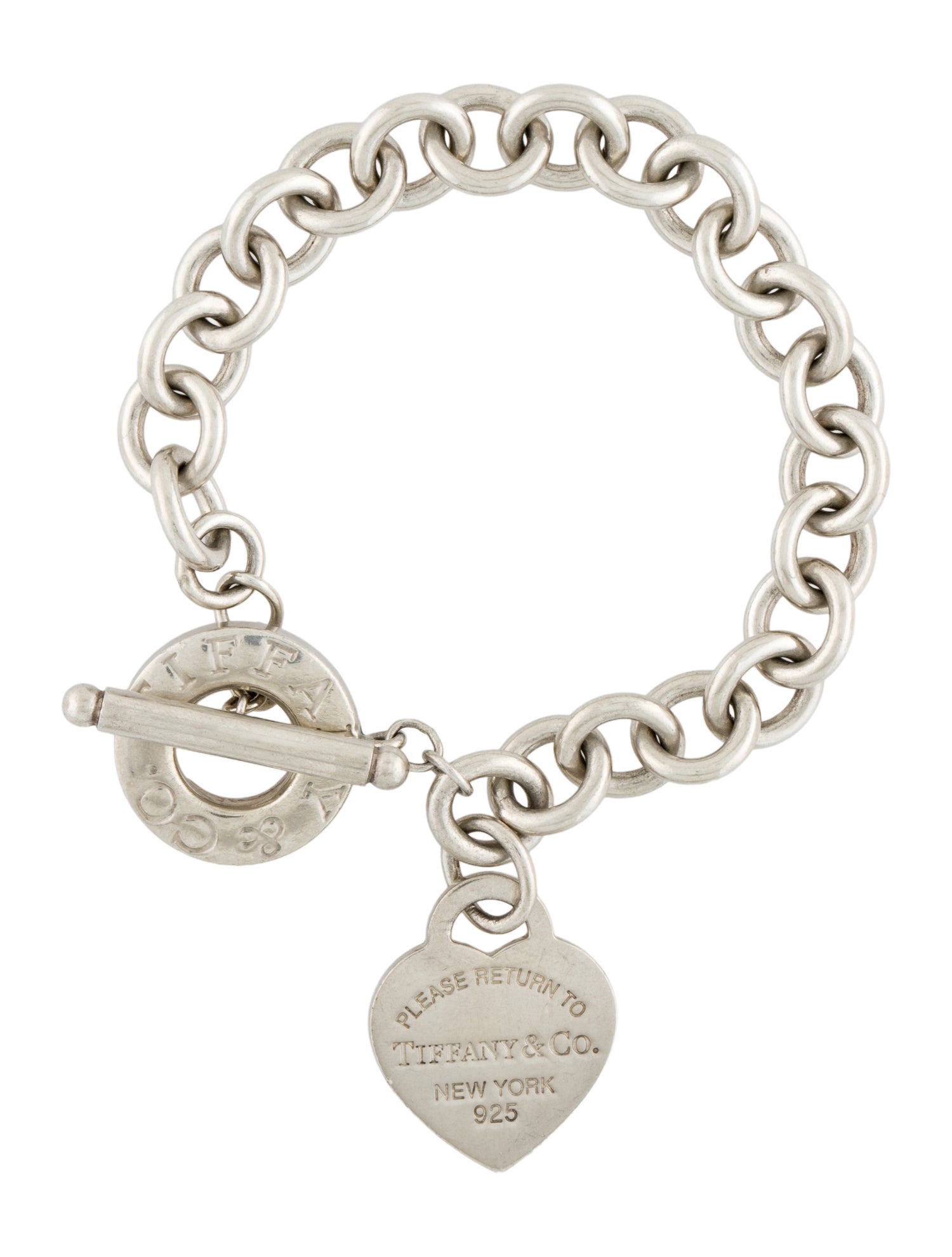 Tiffany & Co. Heart Tag Link Bracelet