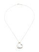 Tiffany & Co. Open Heart Medium Pendant Necklace