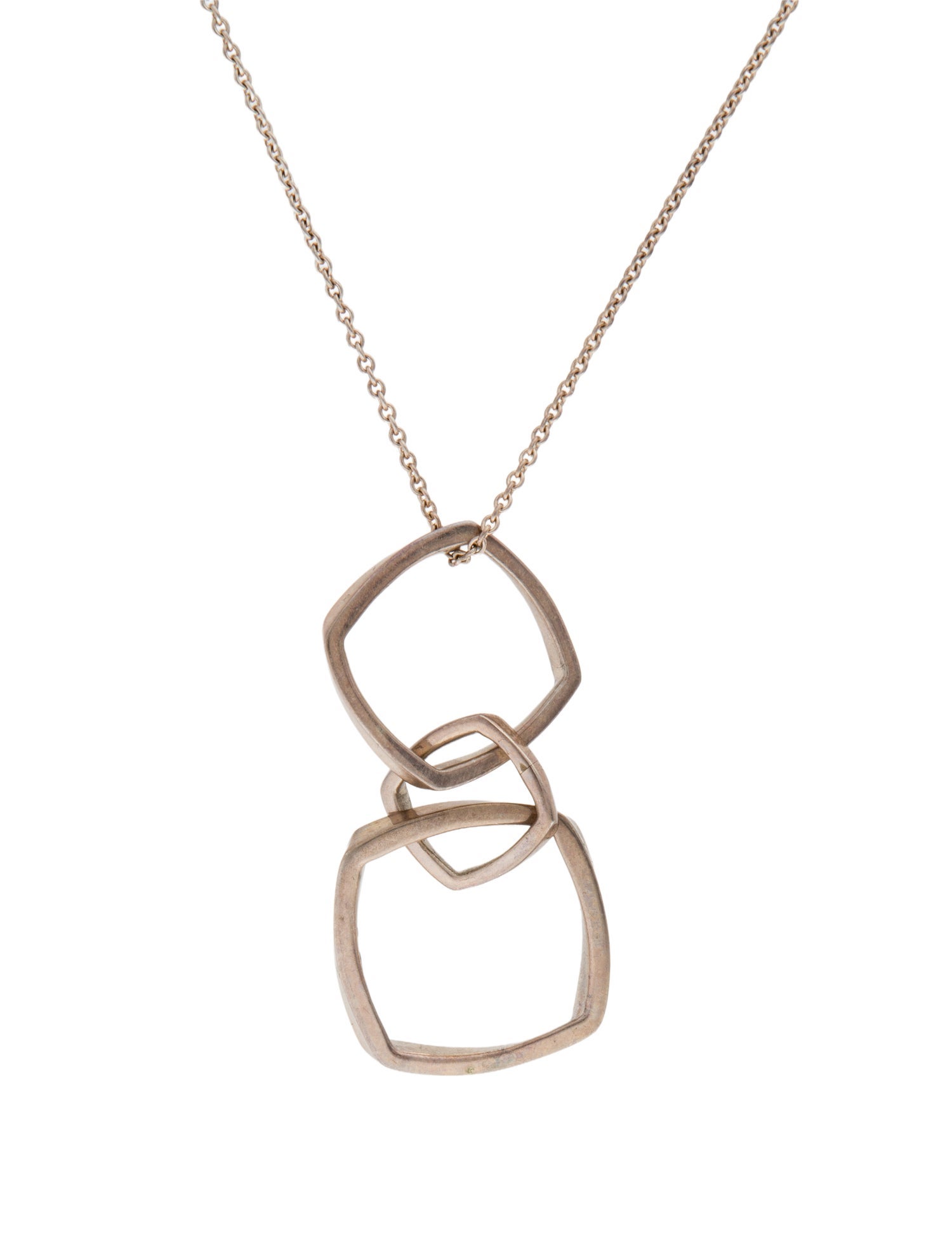 Tiffany & Co. Triple Torque Pendant Necklace