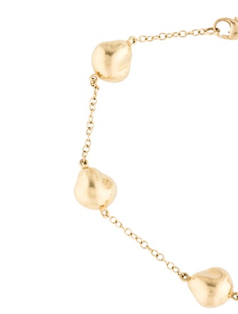 Tiffany & Co. 18K Nugget Station Bracelet