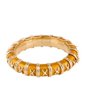 Tiffany & Co. 18K Schlumberger Croisillon Bracelet