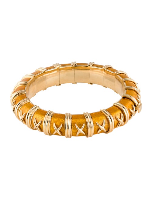 Tiffany & Co. 18K Schlumberger Croisillon Bracelet