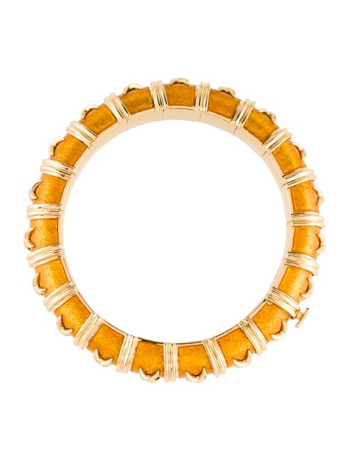 Tiffany & Co. 18K Schlumberger Croisillon Bracelet