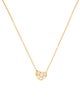 Tiffany & Co. 18K Diamond Heart Pendant Necklace