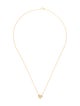 Tiffany & Co. 18K Diamond Heart Pendant Necklace