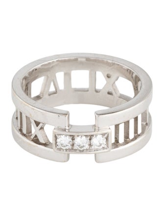Tiffany & Co. 18K Diamond Atlas Band