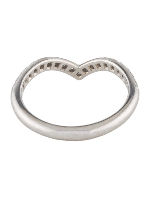 Tiffany & Co. Platinum Diamond Soleste V Ring