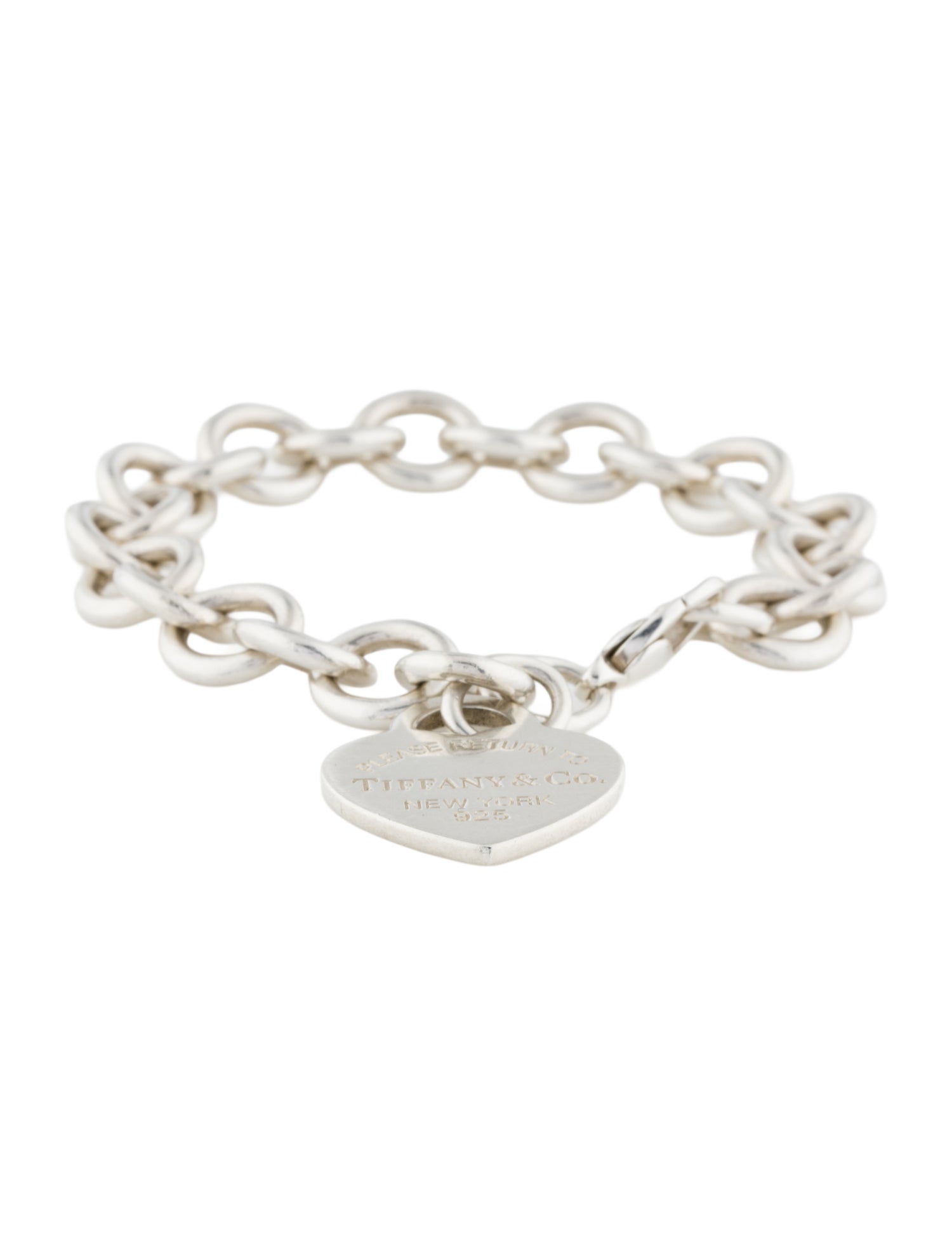 Tiffany & Co. Heart Tag Charm Bracelet